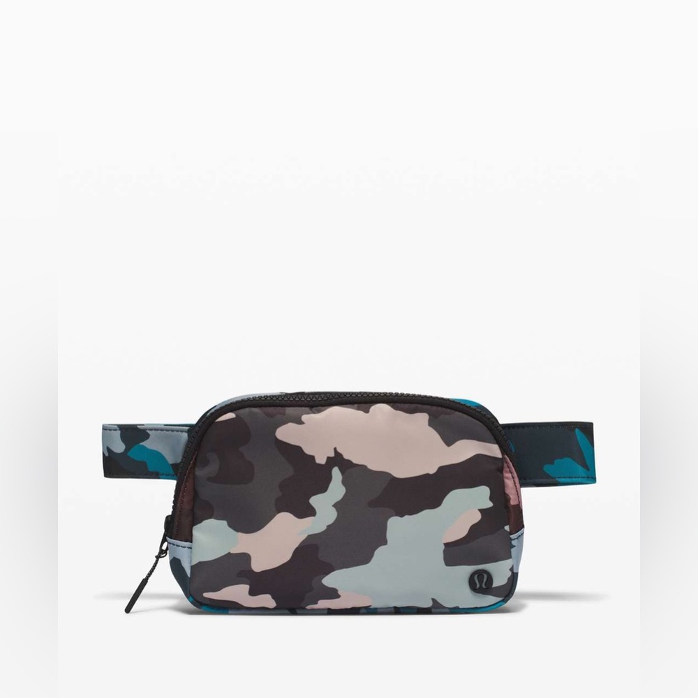 lululemon RARE belt bag camo pink guava OS